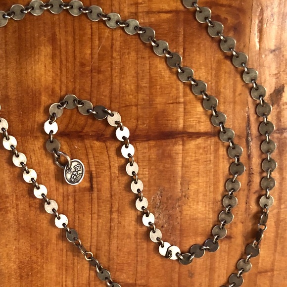 Silpada Sterling Silver Mini Disc Necklace - Picture 6 of 9